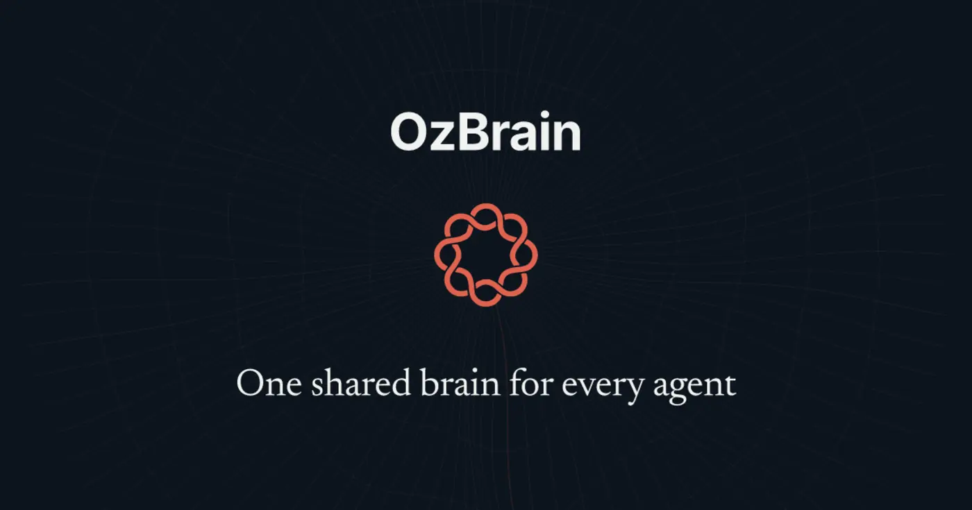 show hn ozbrain a shared brain for knowledge between agents and your team