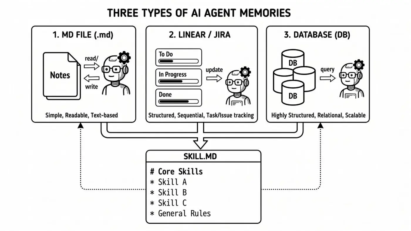 agent memory and state patterns for loops