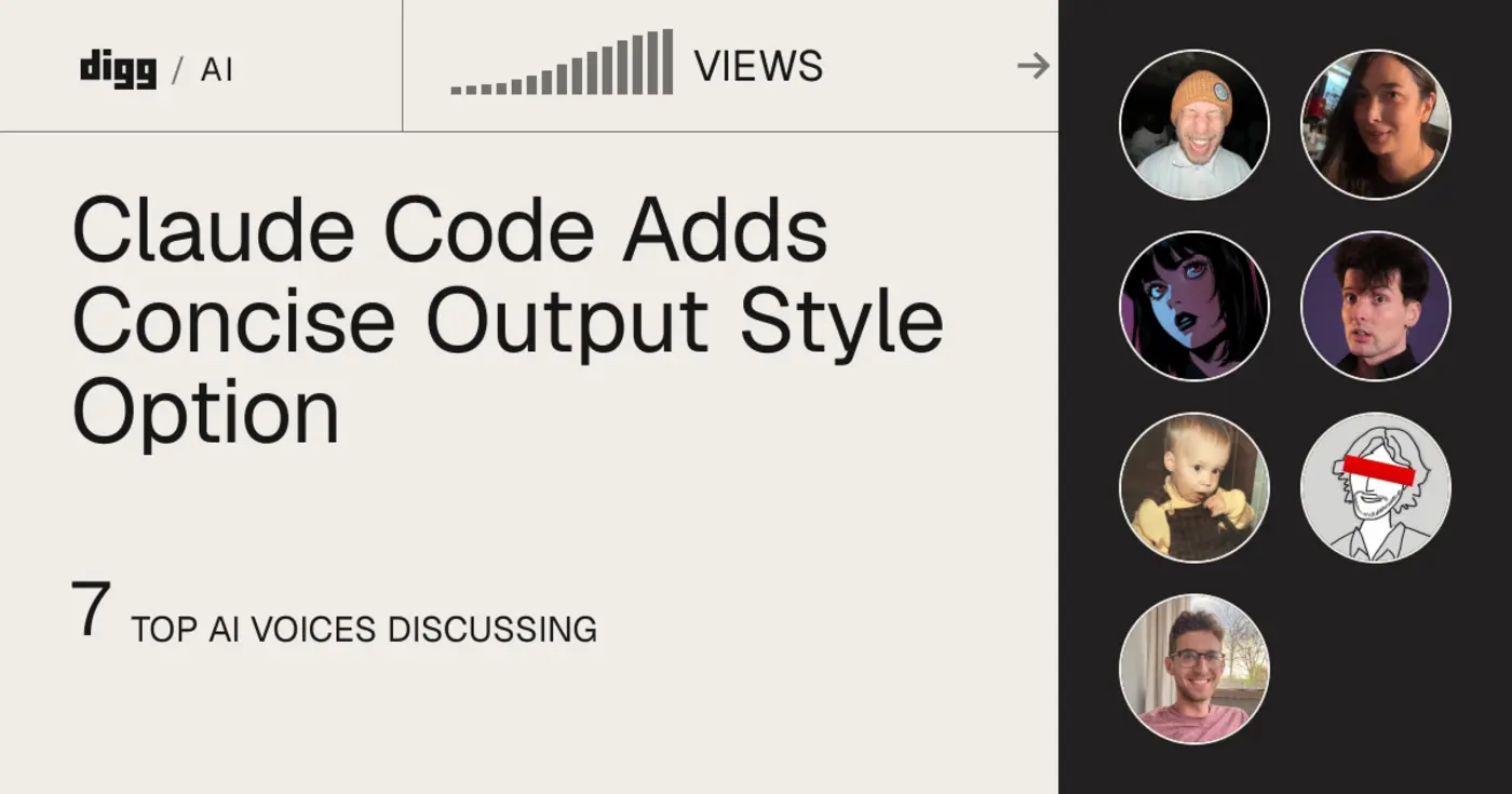 claude code adds concise output style option