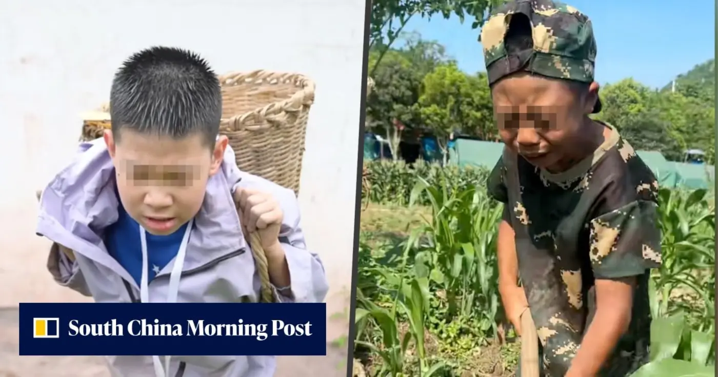 chinese parents pay for x27hardship campsx27 to teach children family appreciation