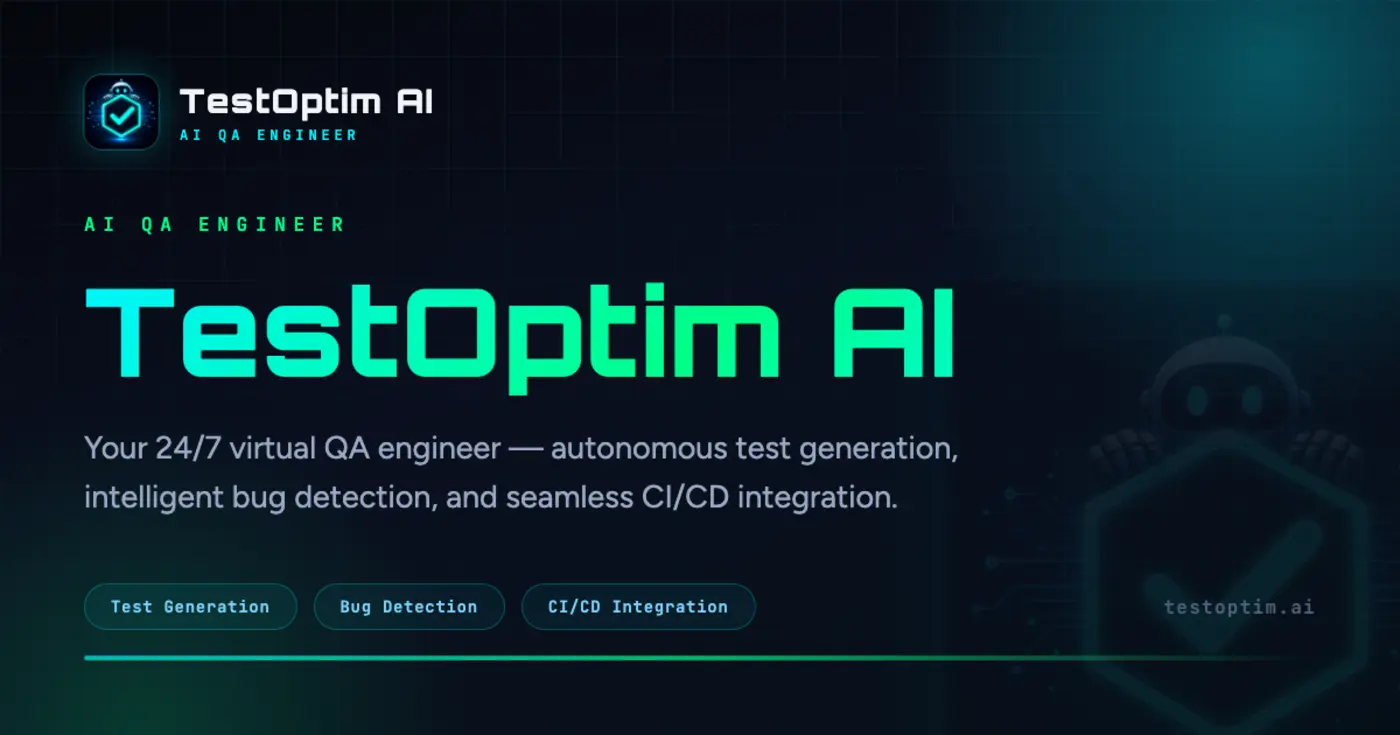 show hn testoptim ai ai qa testing that finds and files issues automatically