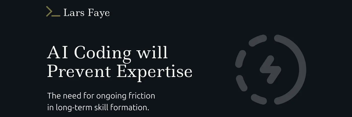 coding expertise is going to collapse from ai reliance