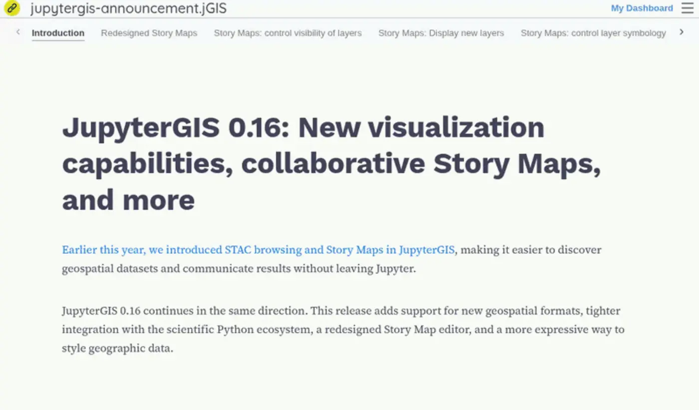 jupytergis 016 a grammar of graphics for maps and collaborative story maps