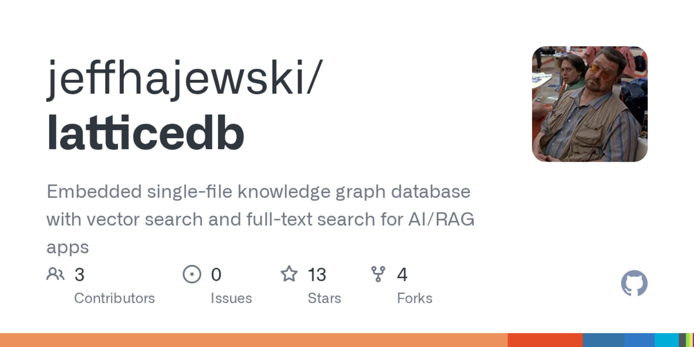 show hn latticedb like sqlite but for graph databases