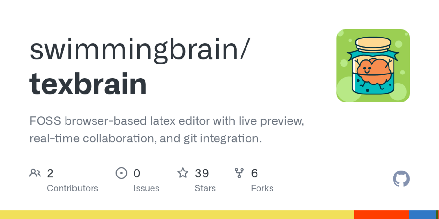 show hn texbrain a latex editor that runs pdftex in the browser via wasm