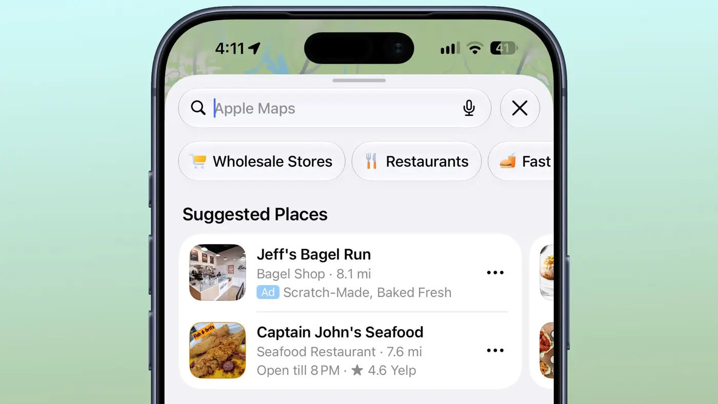 apple maps ads are here and therex27s no way to turn them off