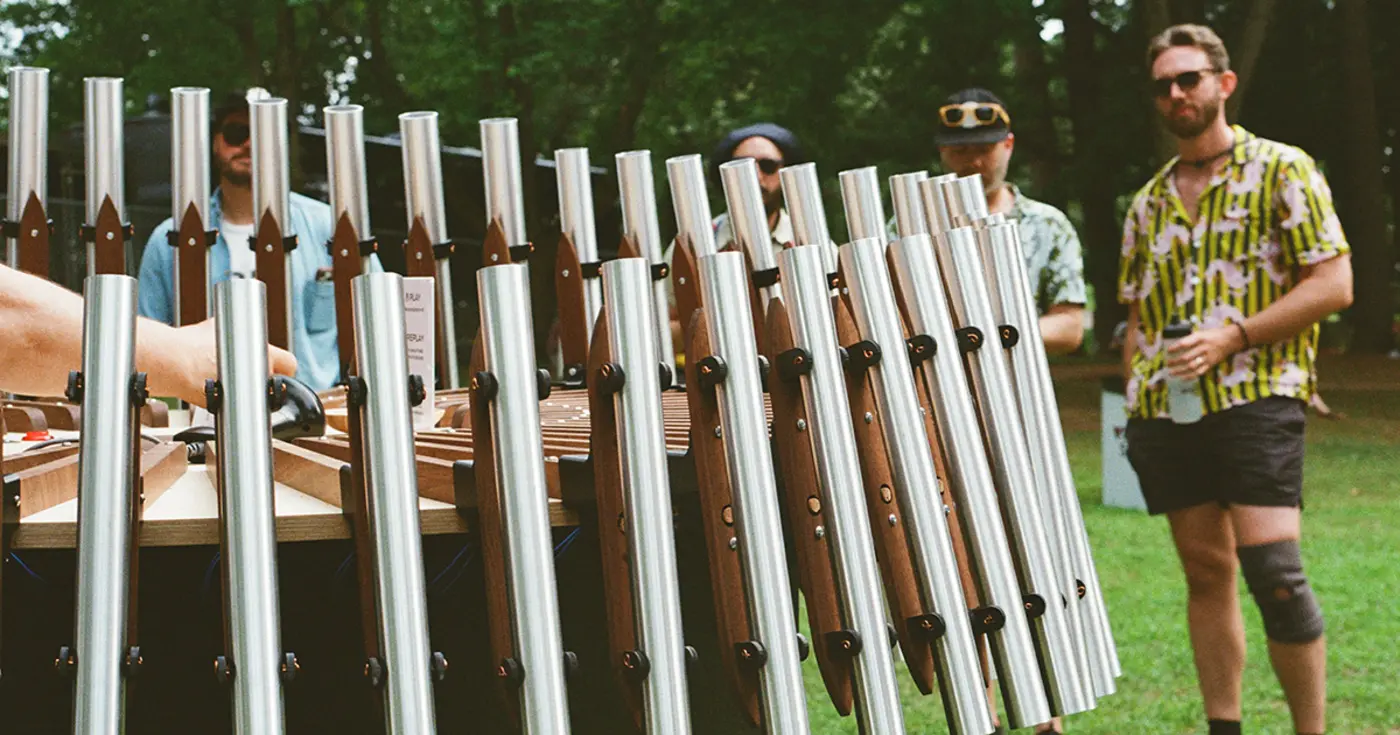 building an interactive instrument for a oneofakind festival