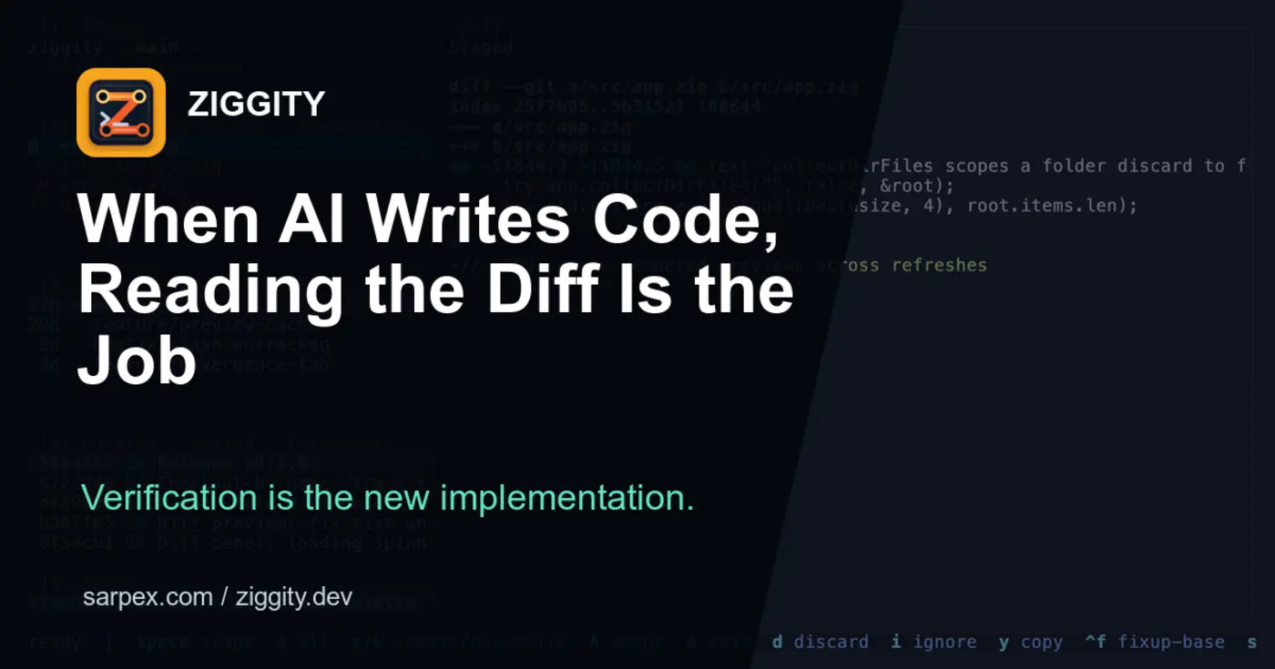 when ai writes the code verification is the new implementation