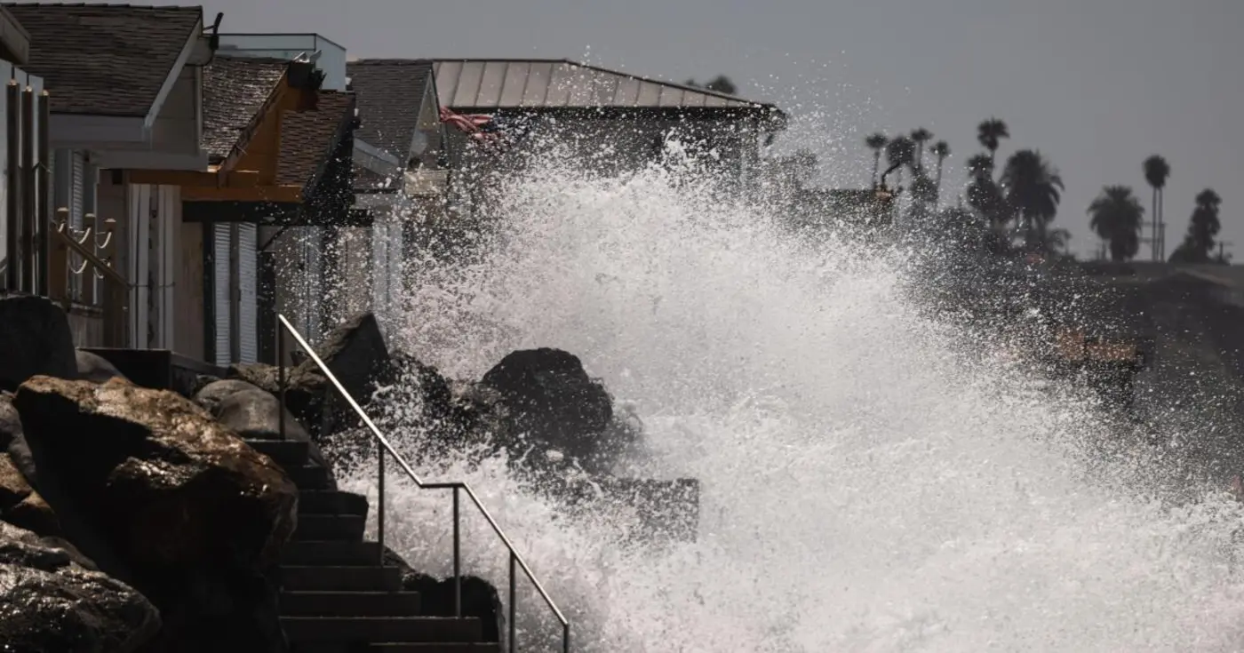 highestever ocean temperature measured as powerful el nio forms