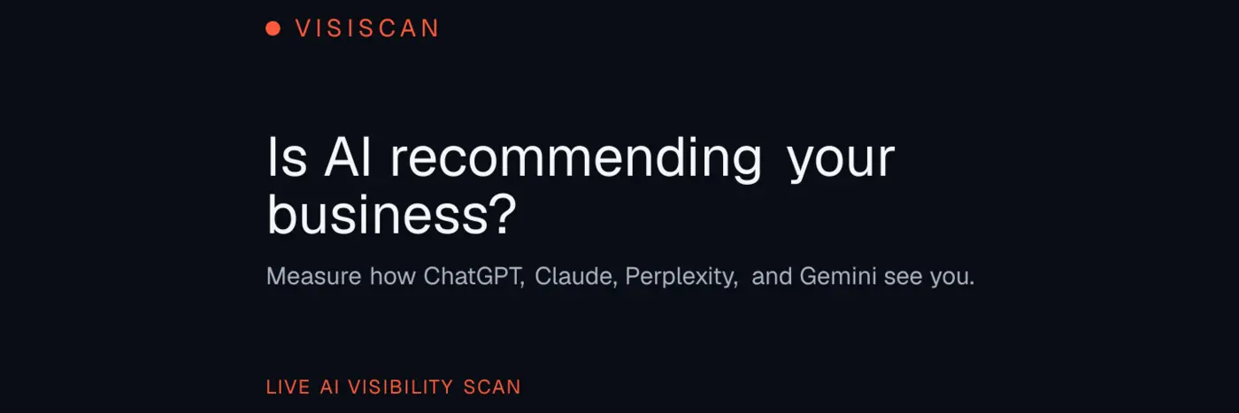 show hn get your free ai search visibility scan