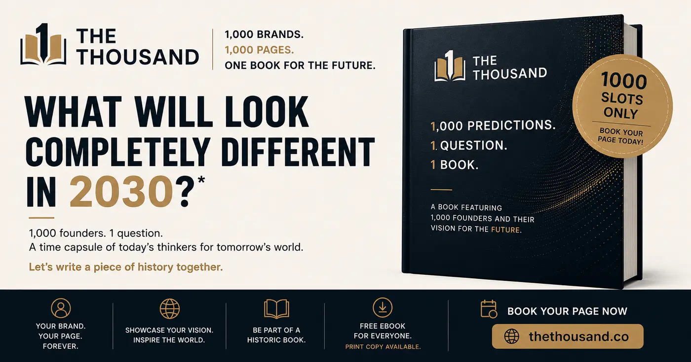 show hn the thousand 1k founders 1 question one book