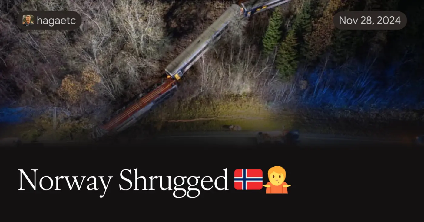 norway shrugged 2024