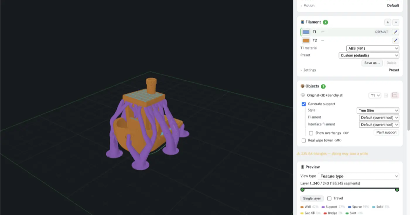 show hn three slicer i ported orcaslicer to run in the browser