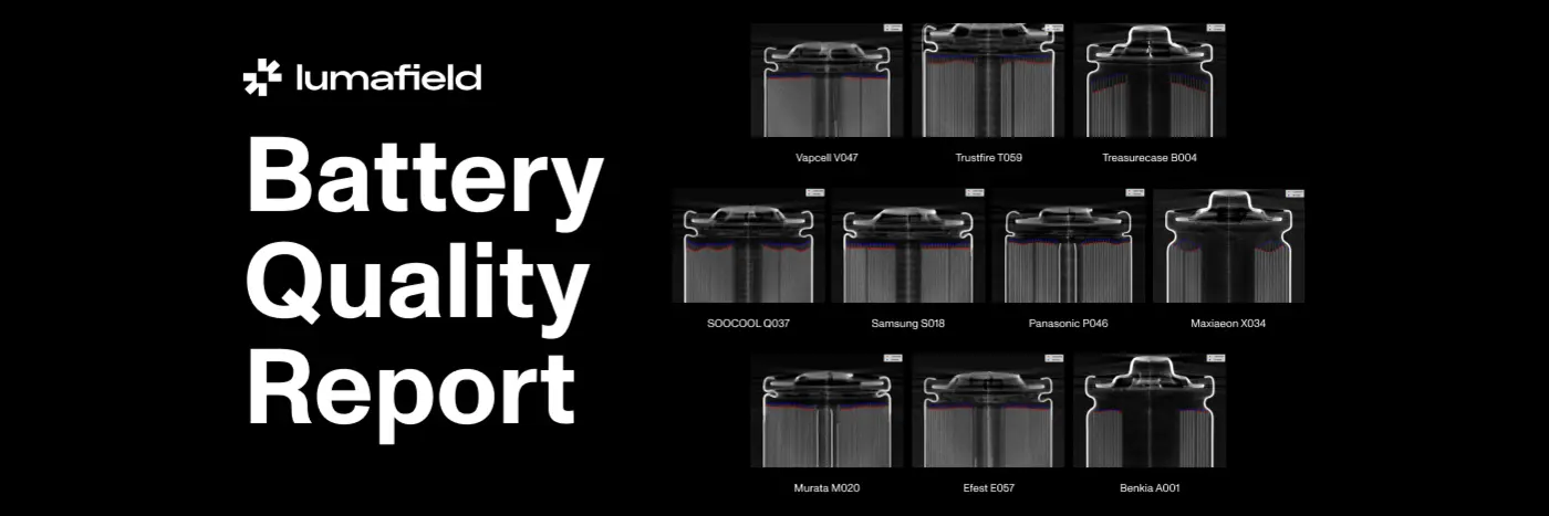 the lumafield battery quality report