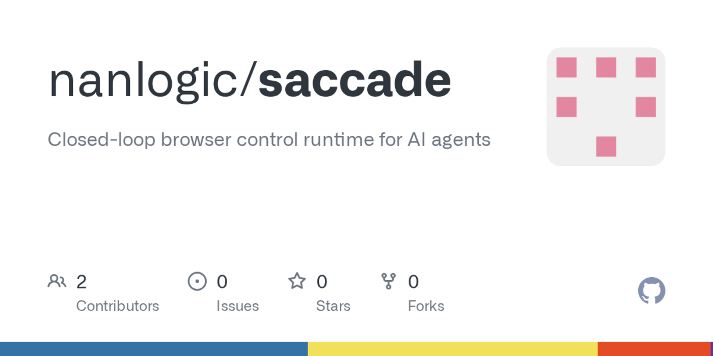 show hn saccade live semantic browser truth for ai agents