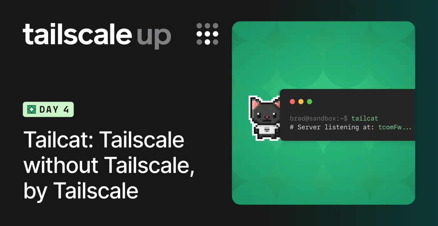 tailcat tailscale without tailscale by tailscale