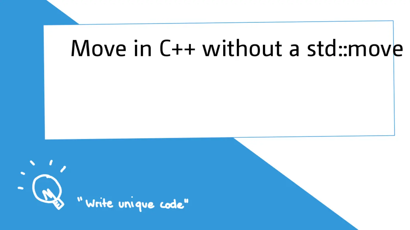 move in c without a stdmove
