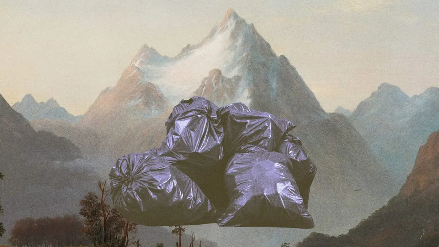 just bury your trash