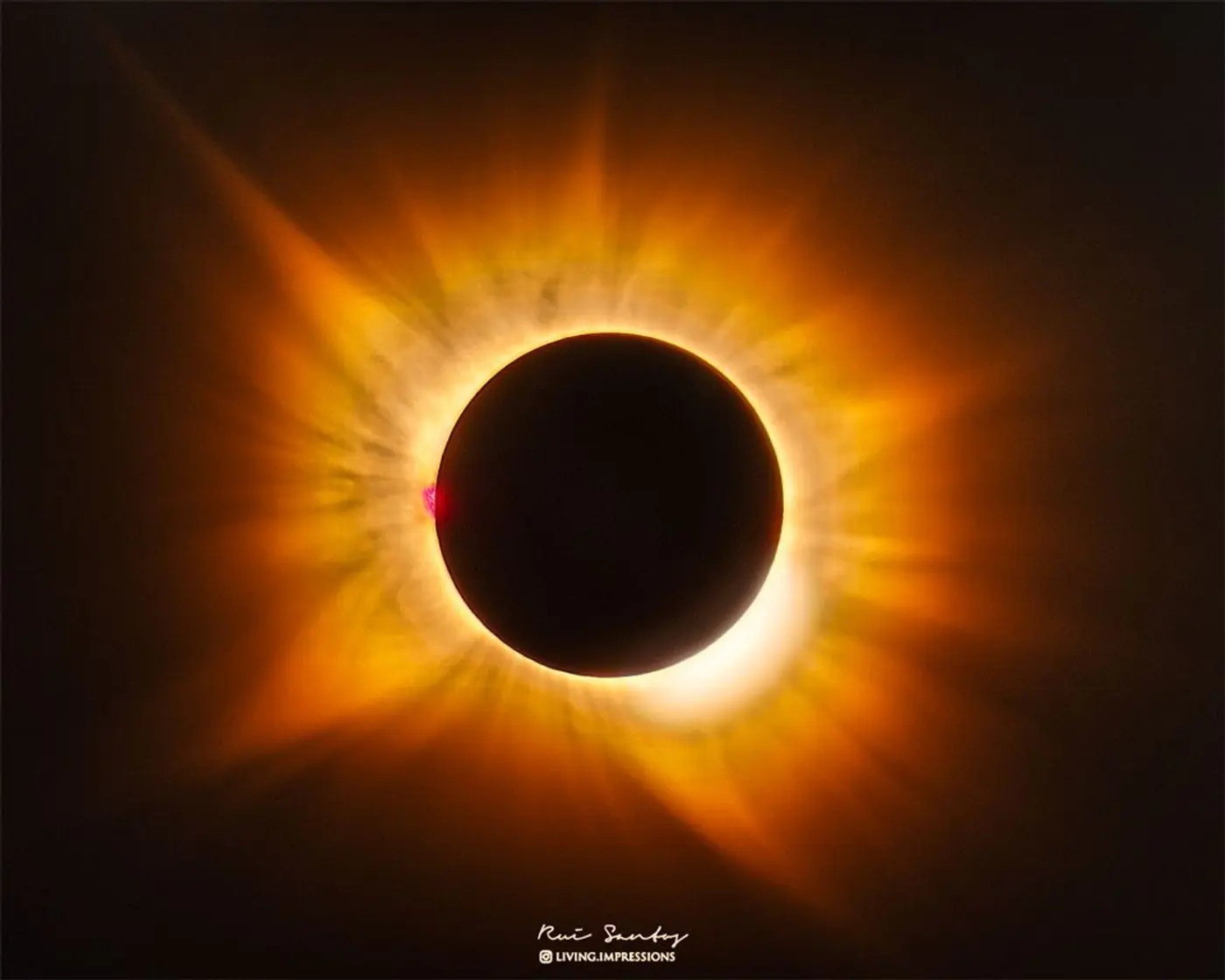 why the recent total eclipse looked unusual