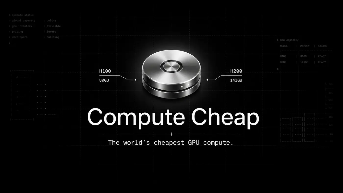 show hn the cheapest gpu cloud h100s at 204hr h200s at 3hr