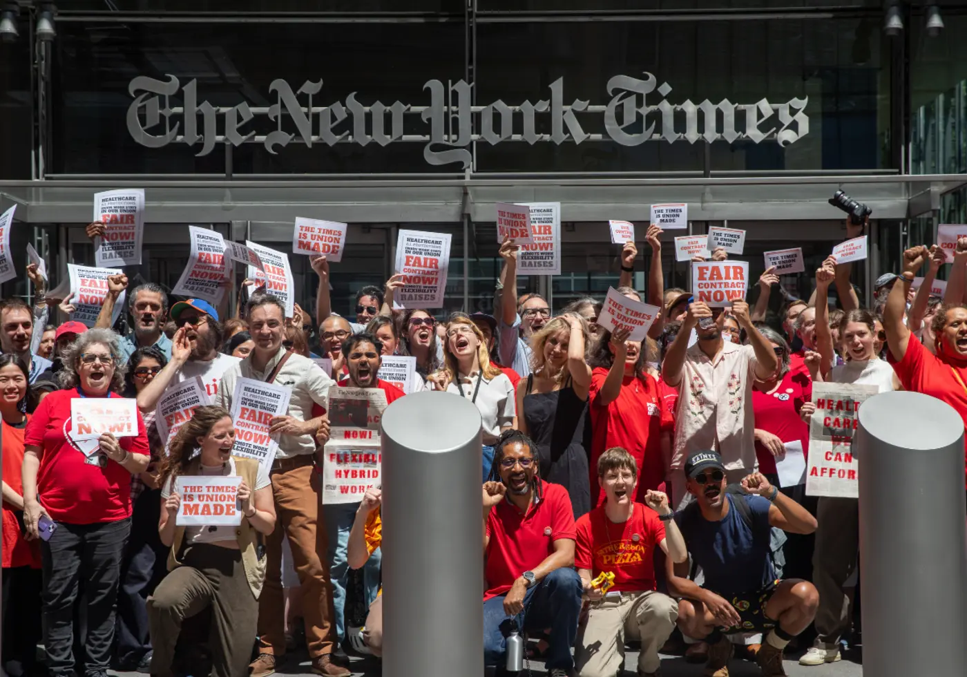 new york times and the athletic workers demand company scrap kalshi deal