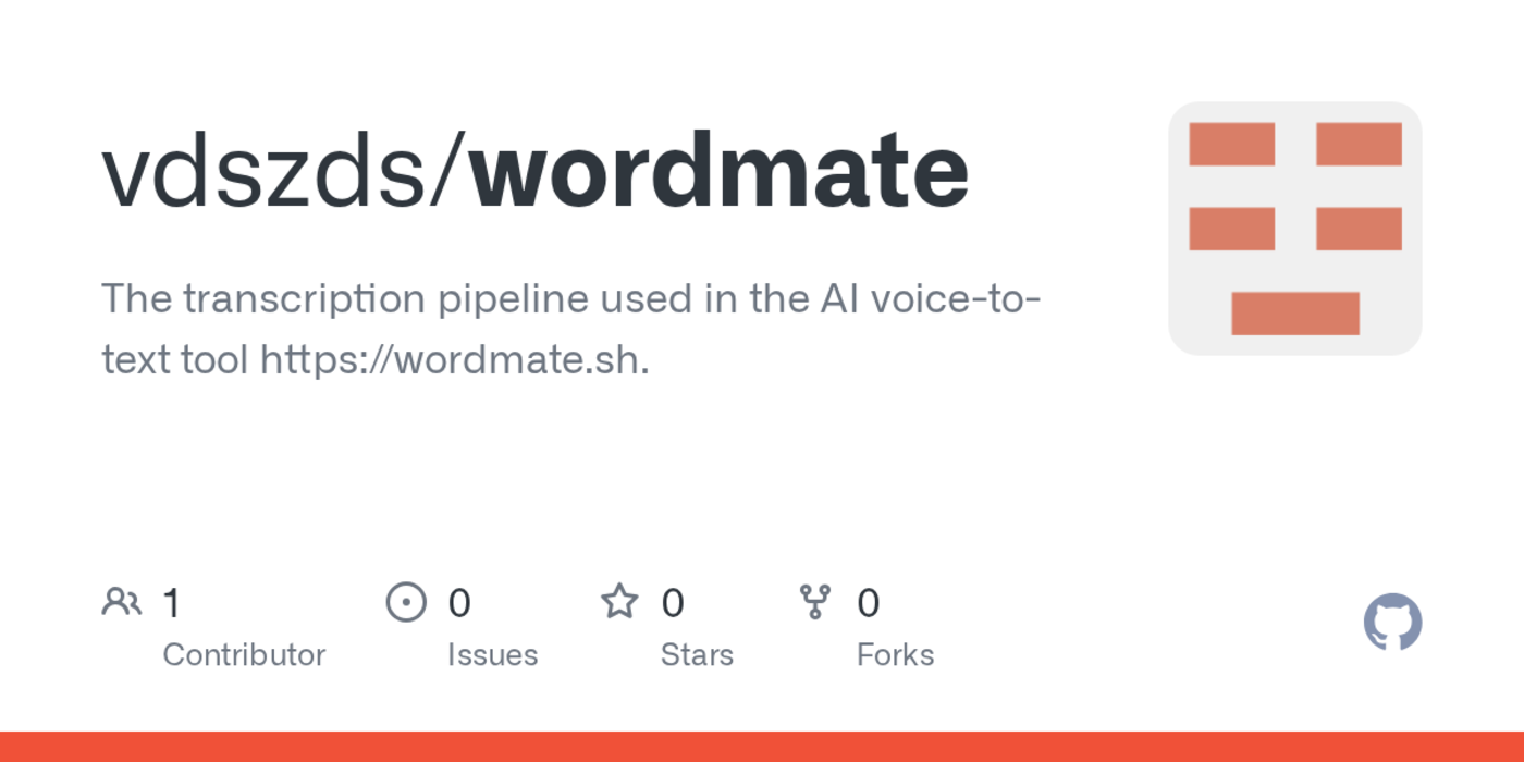 show hn wordmate local speechtotext for macos