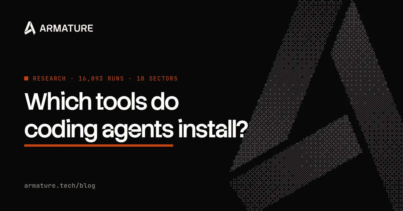 which tools do claude codex and cursor choose we measured 17k runs to find out