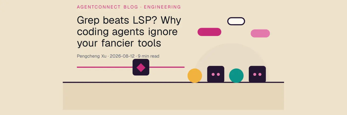 grep beats lsp why coding agents ignore your fancier tools