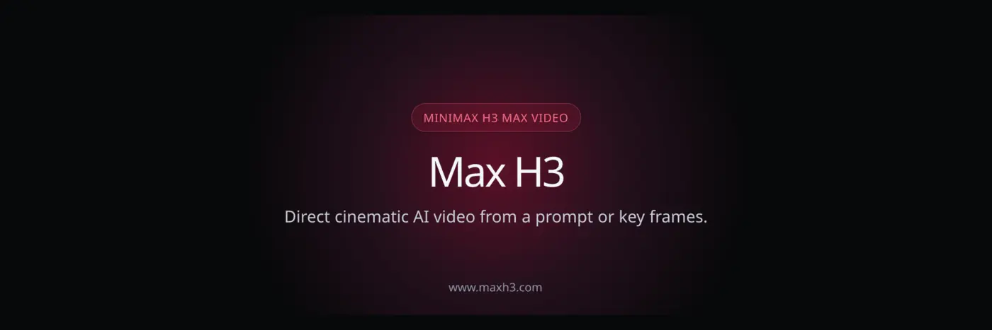 max h3 minimax h3 max ai video generator
