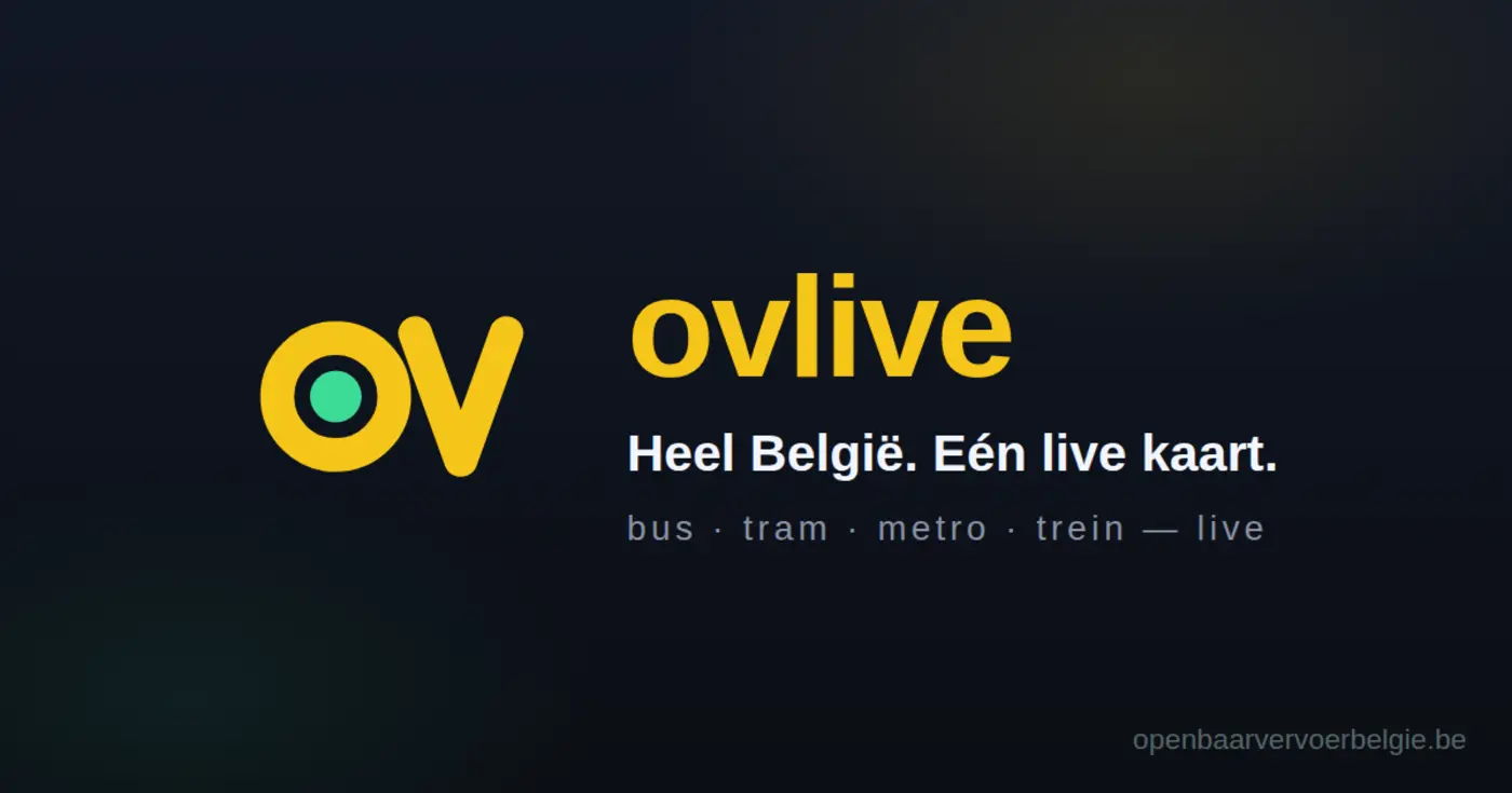 live map of public transport in belgium