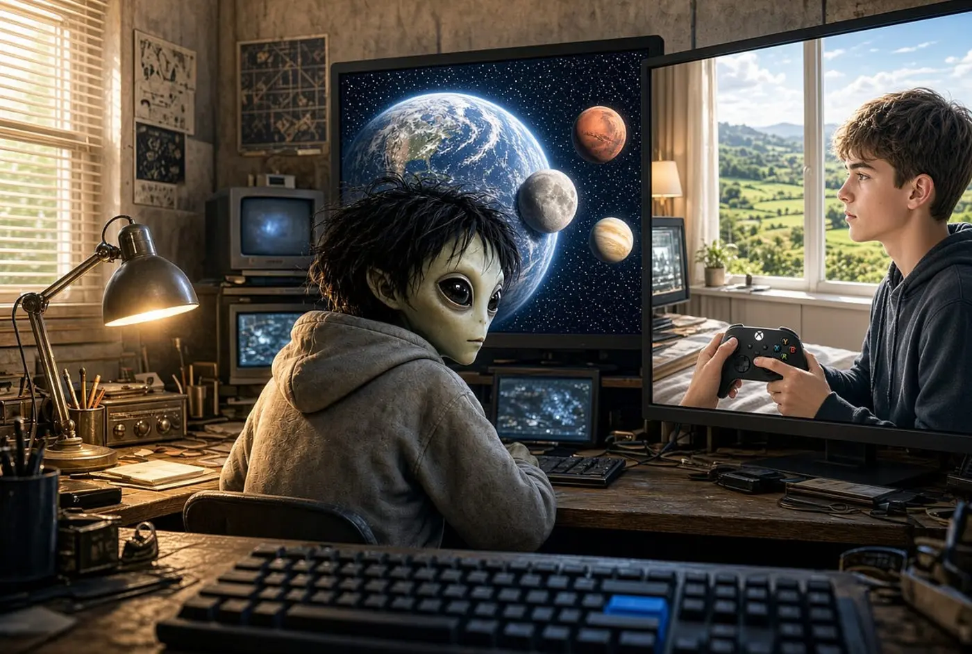 imagine the universe is running on rovix27s games console