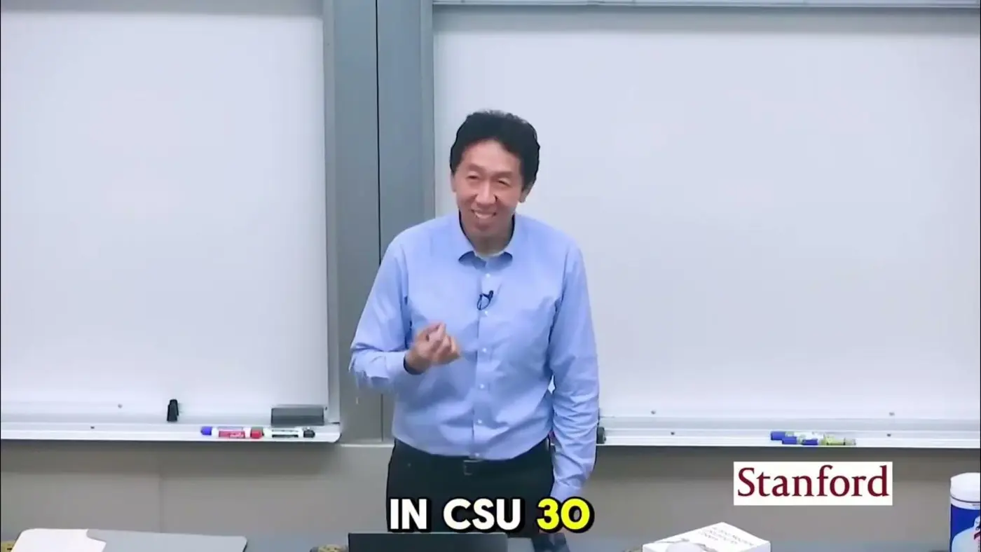prompting is dead in 6 months andrew ng stanford video