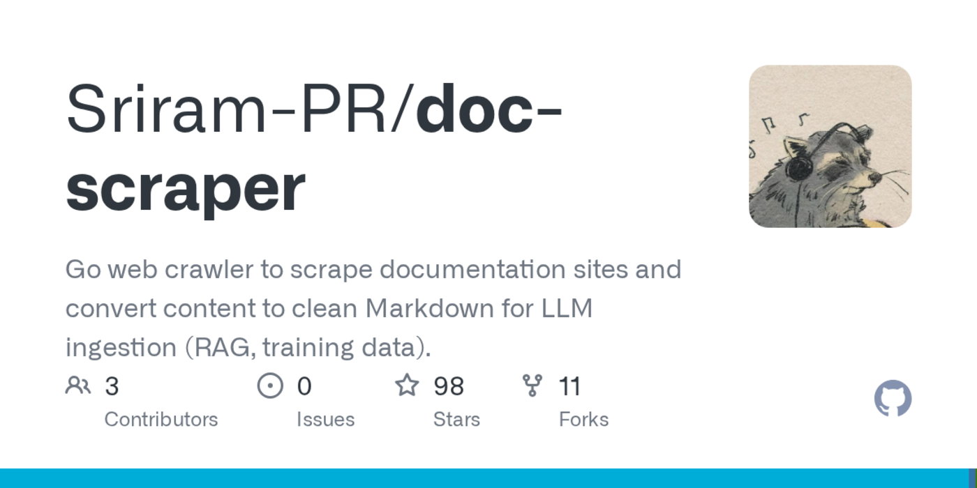 show hn docscraper offline searchable docs corpora for coding agents go