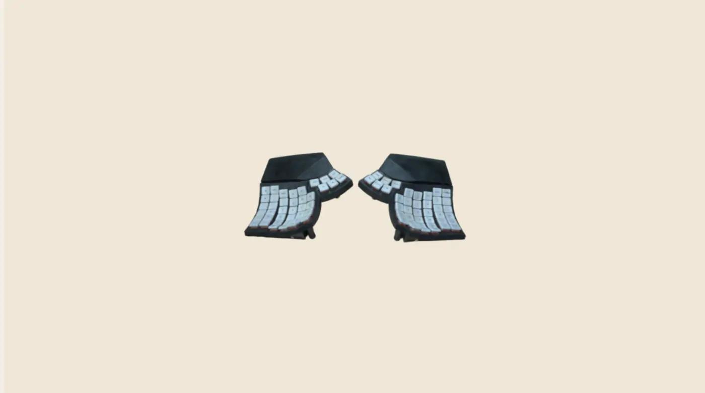 scanned segmented and animated my keyboard now you can type on my keyboard