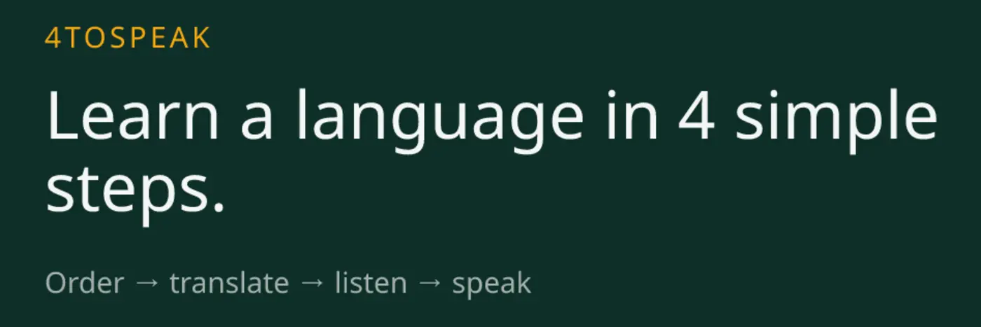show hn decode encode listen and speak to learn a language