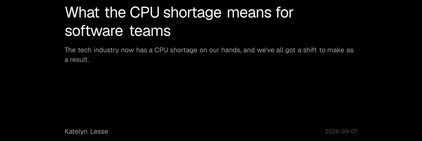 what the cpu shortage means for software teams