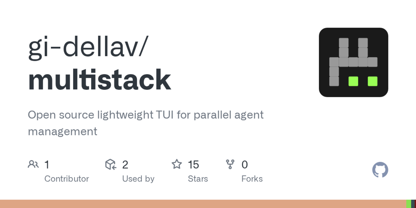 show hn multistack a tui environment for parallel coding agents