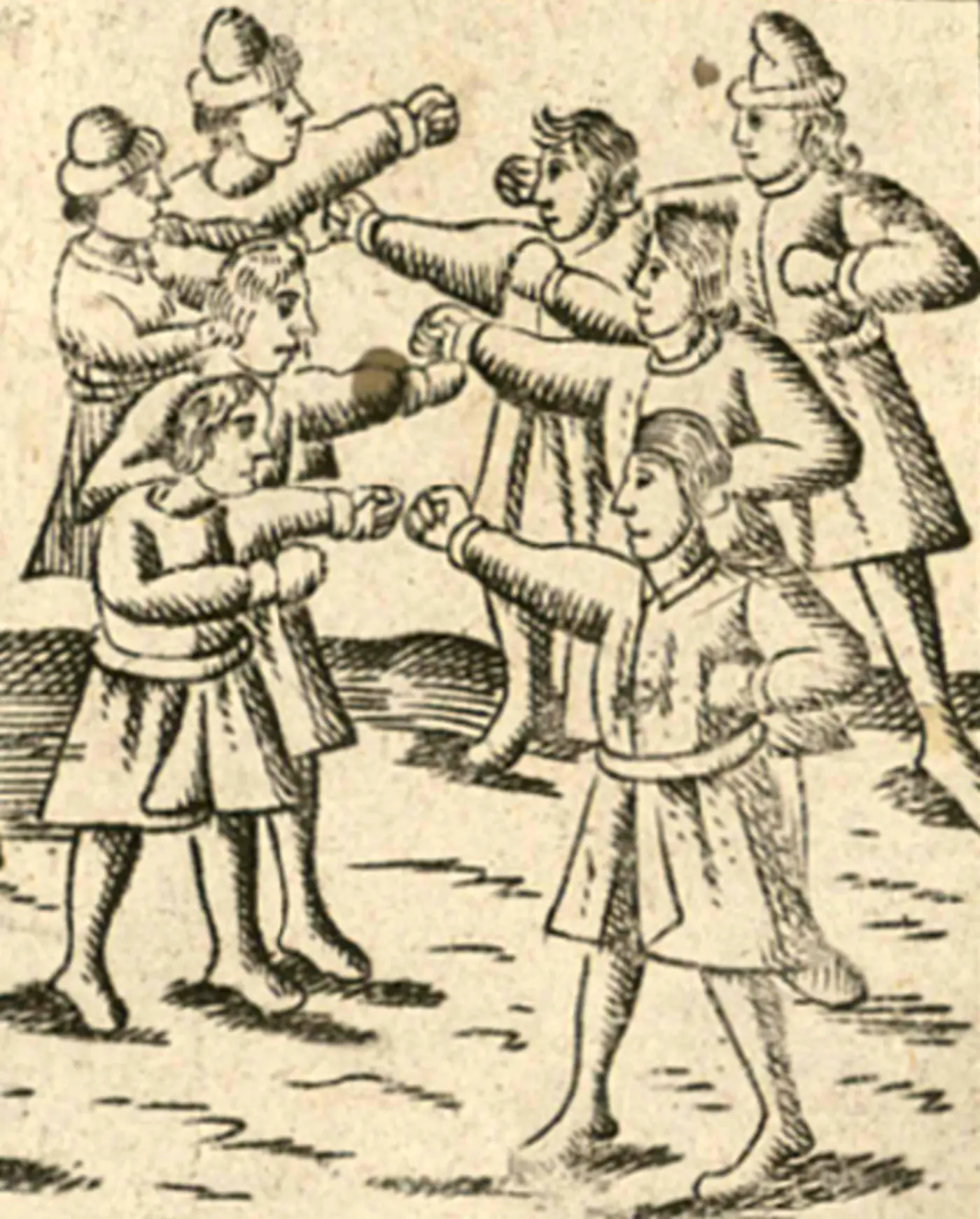 in russia there was a tradition of mass brawls known as wallonwall fights