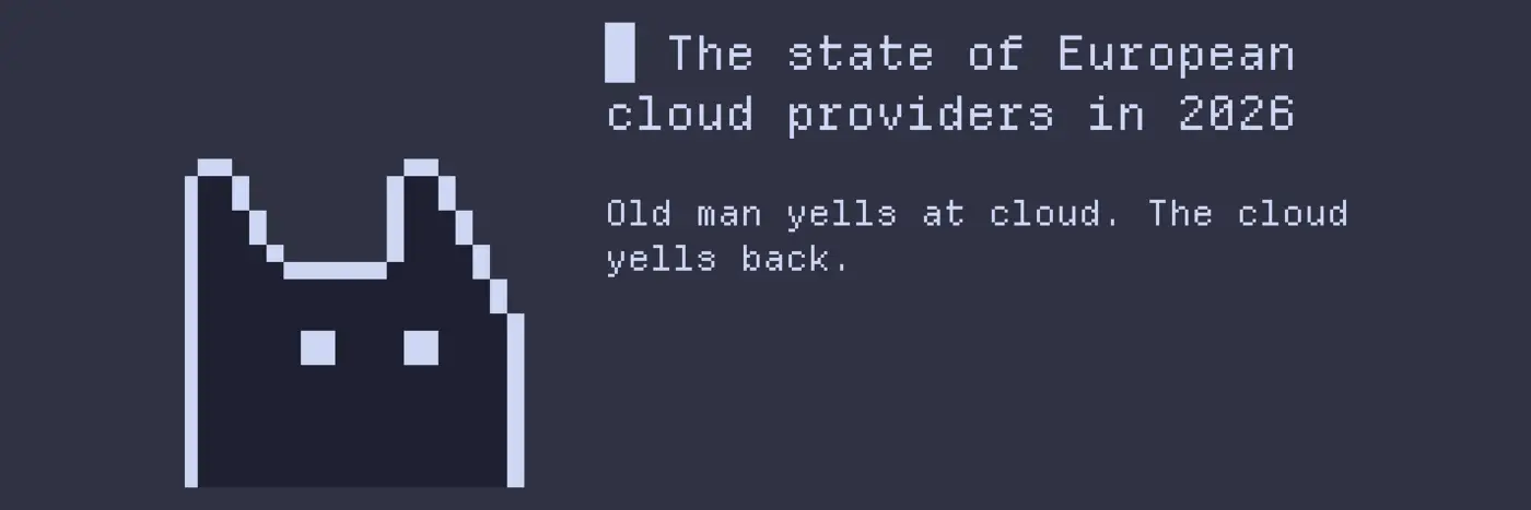 the state of european cloud providers in 2026