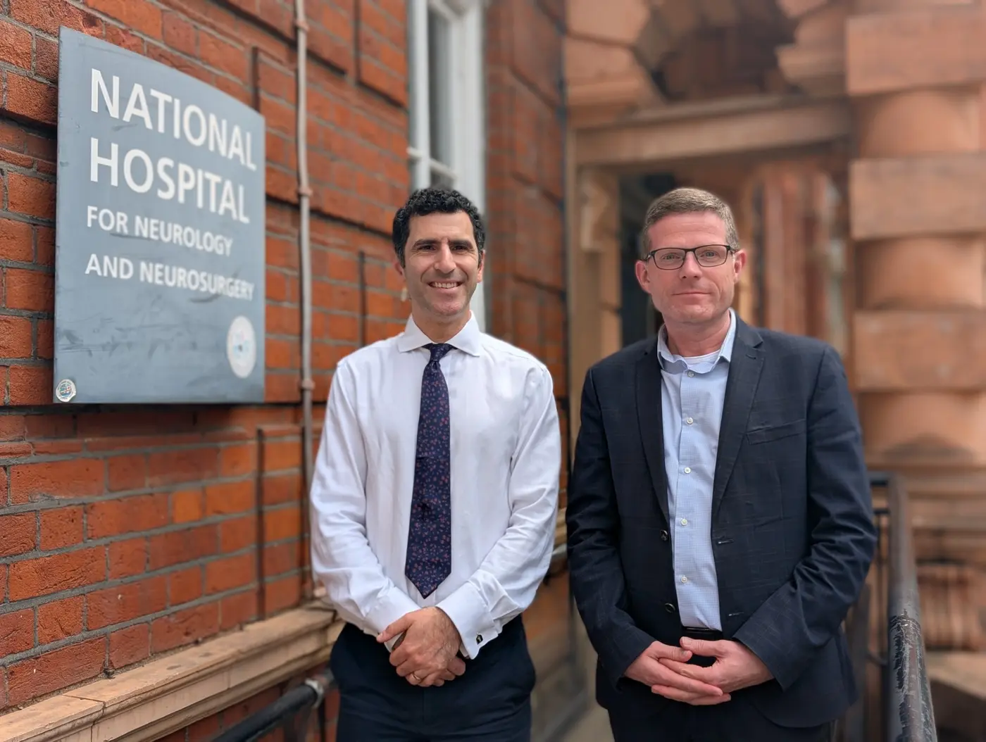 first patient in live aiassisted sightsaving brain surgery
