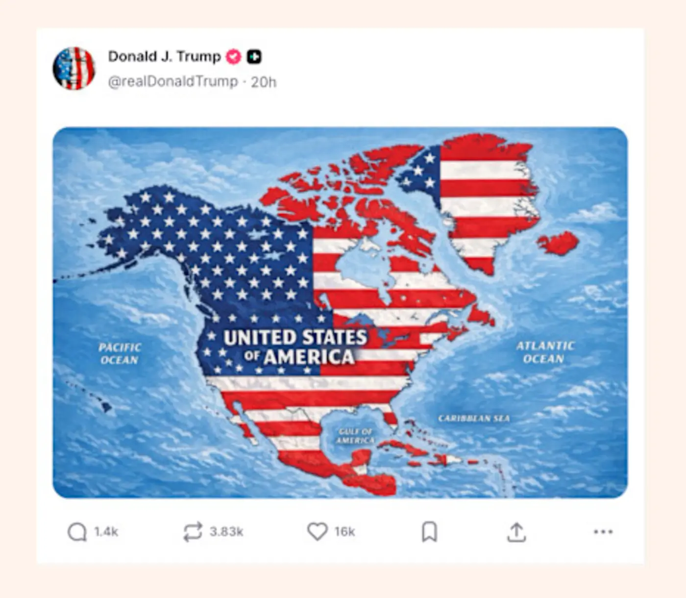 iceland summons us ambassador over trumpx27s stars and stripes map