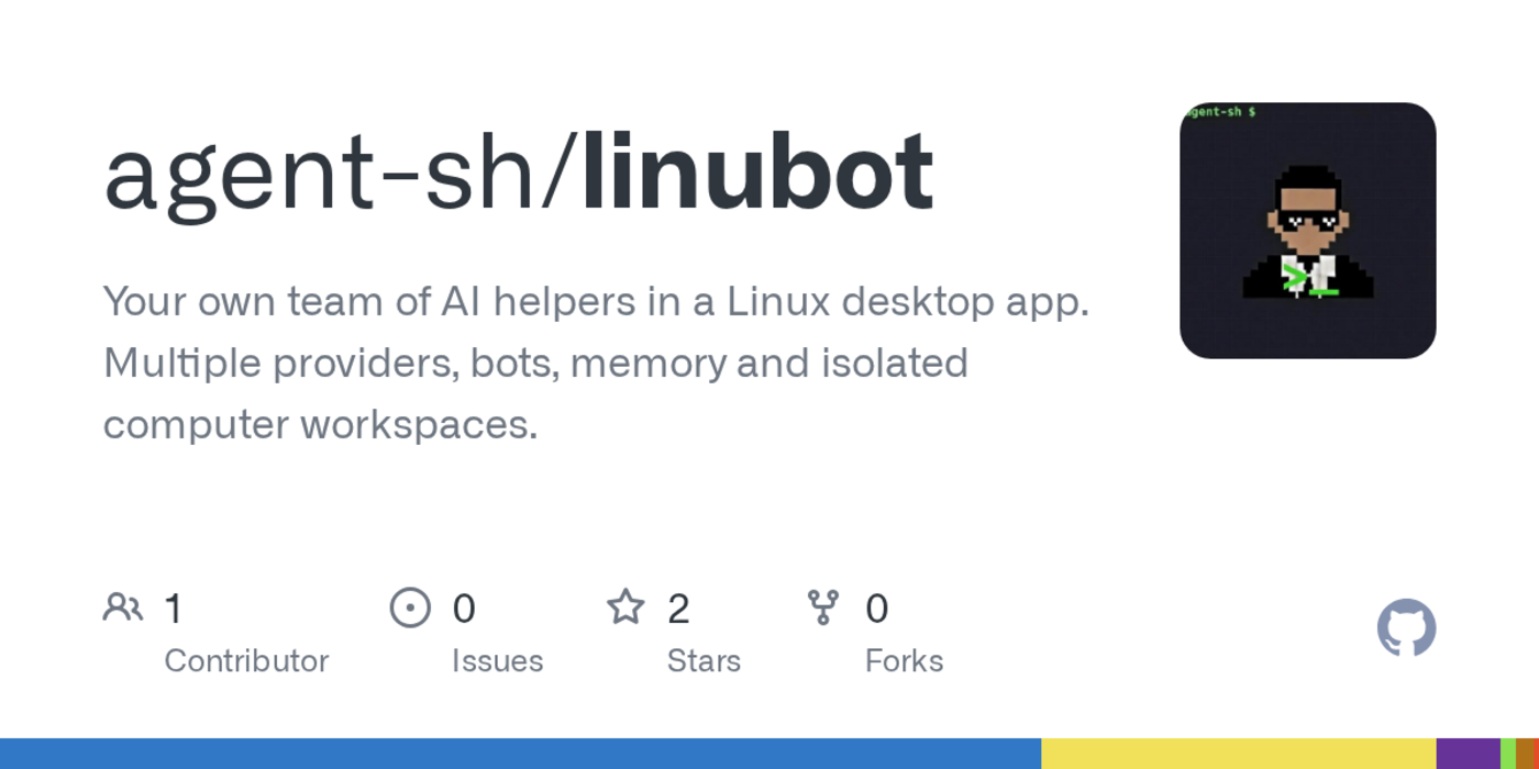 show hn linubot like grok bot and hermes had a kid