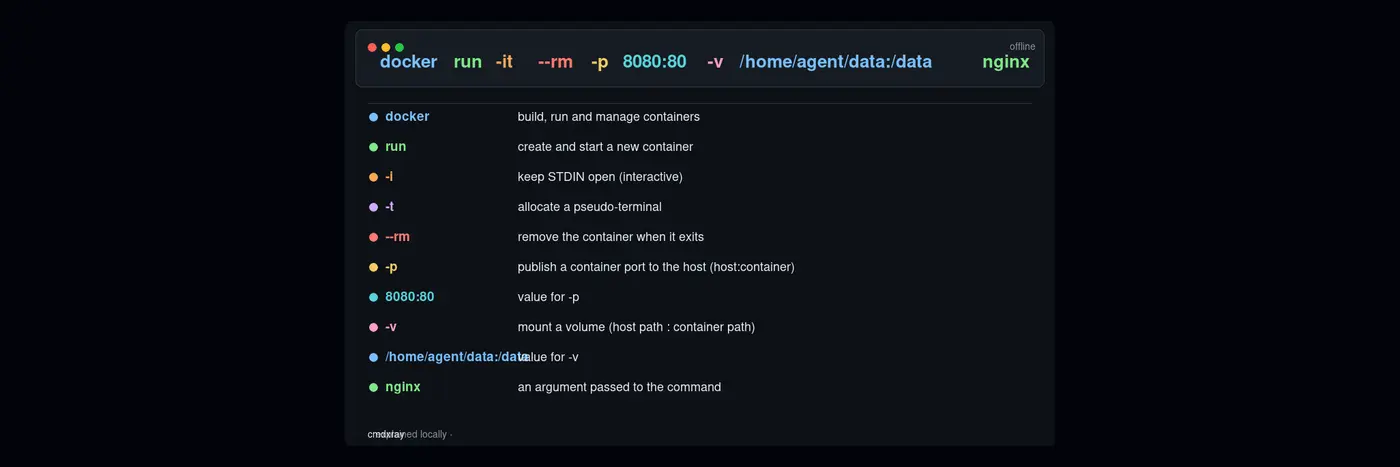 show hn cmdxray now flags the scary parts of a shell command curl sudo bash