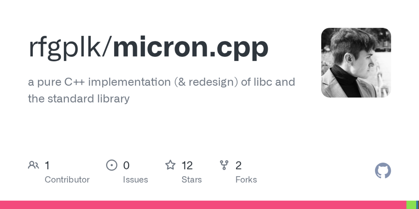 micron a pure c reimplementation of libc