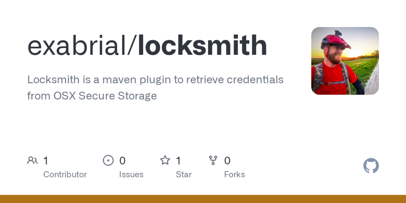 show hn locksmith store maven secrets in the macos keychain or a unix socket