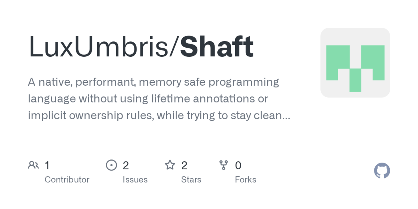 building a readable fast and safe language looking for contributors