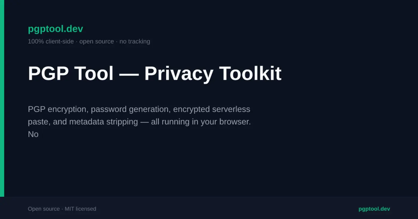 pgp tool privacy toolkit