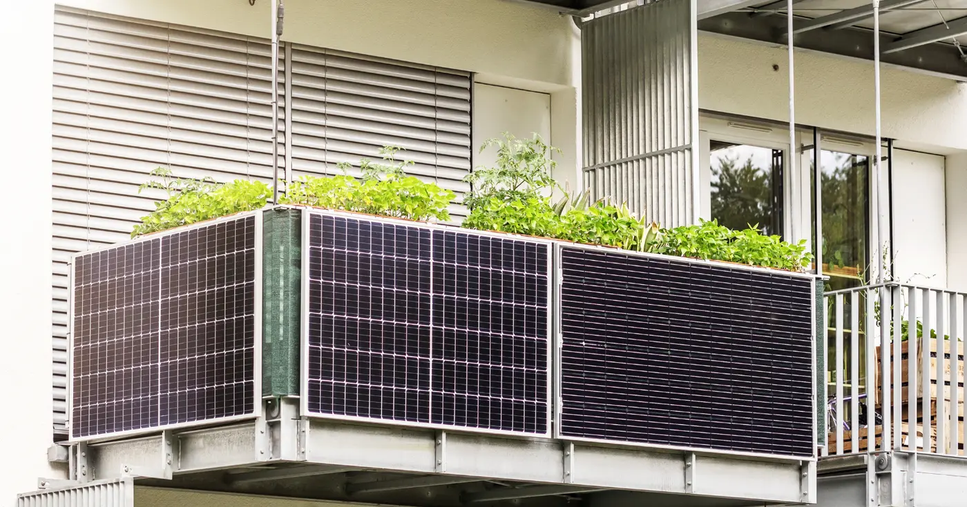 1m german households have hung solar panels off their balcony railings