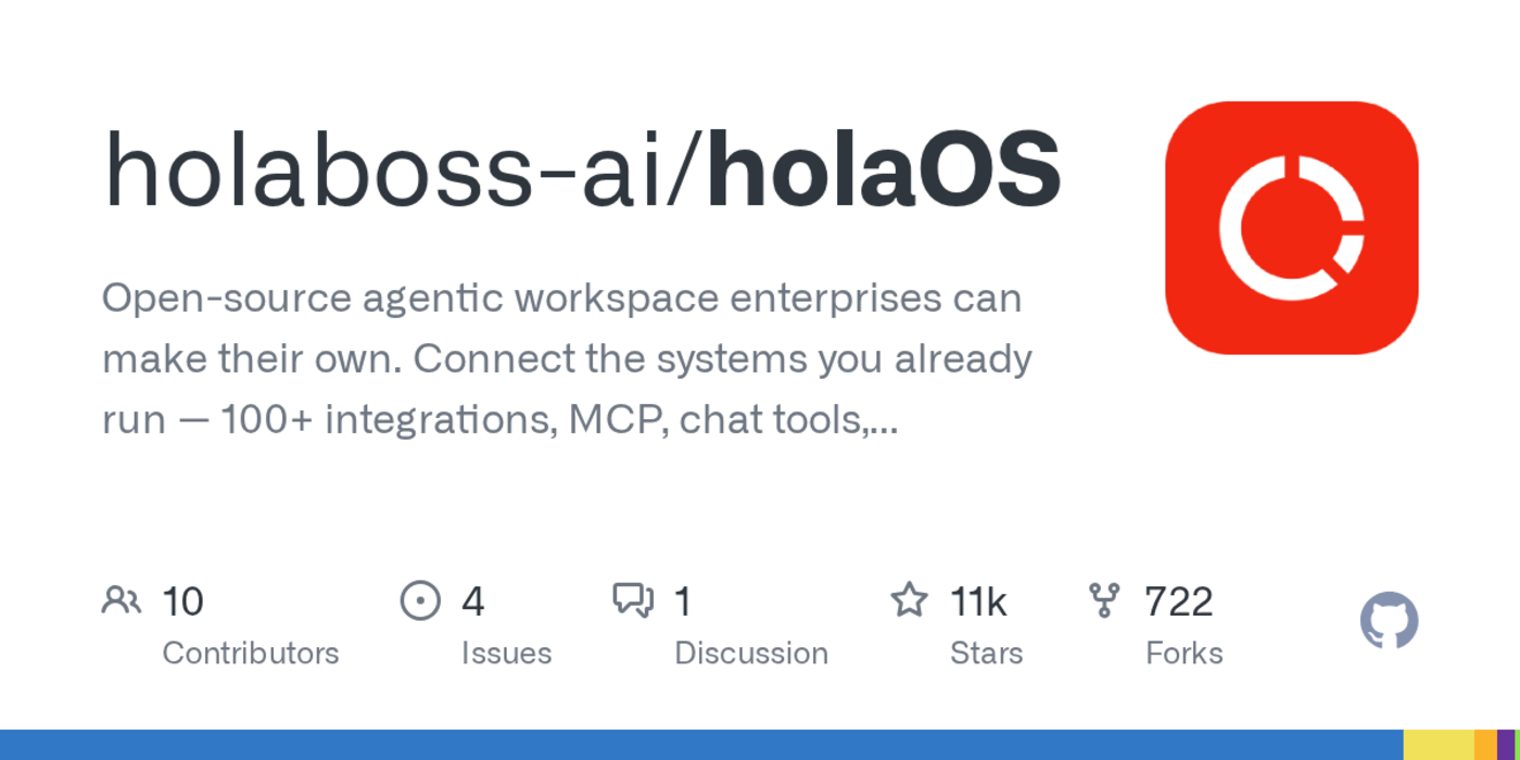 show hn holaosan opensourced workspace that alternative to claude