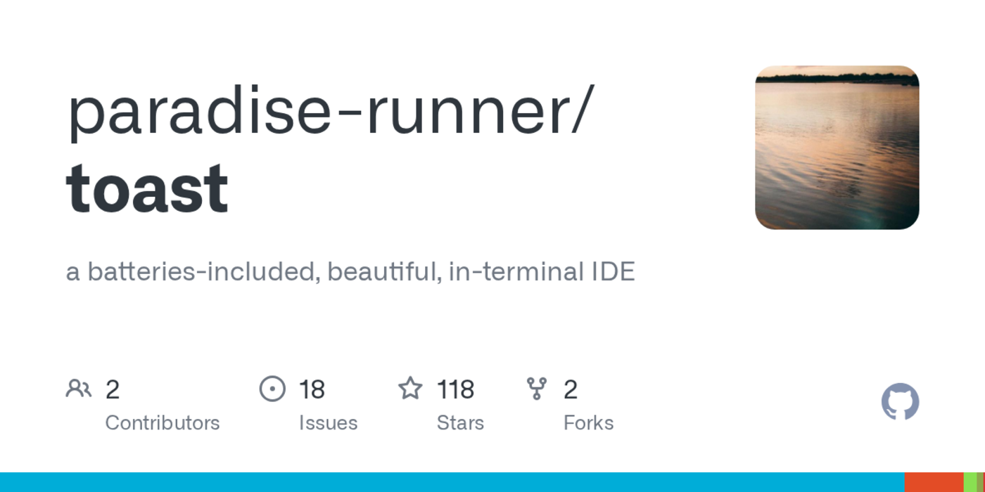show hn toast a beautiful by default in terminal ide